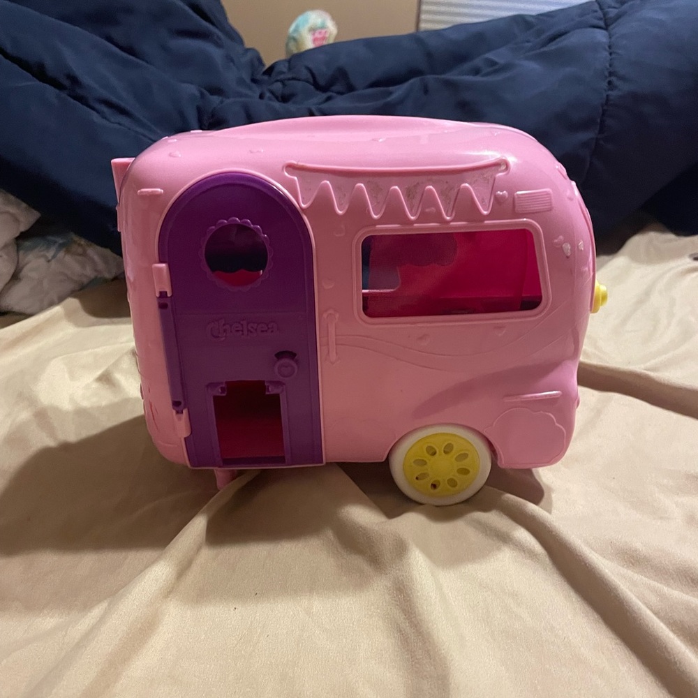 Chelsea camper and doll